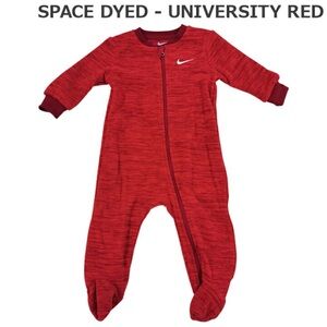 Nike Baby Red Footed Onesie